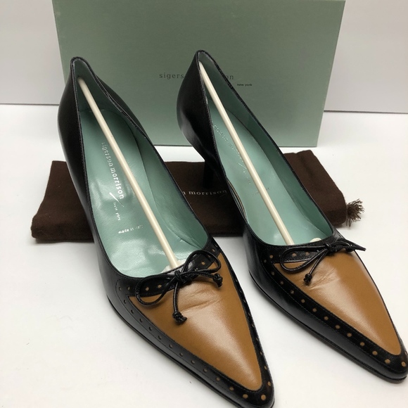 Sigerson Morrison 2 tone Heels - Picture 1 of 4